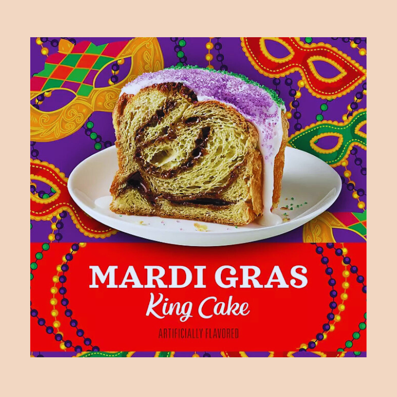 Community Coffee Ground Coffee, Mardi Gras King Cake, 32 oz.