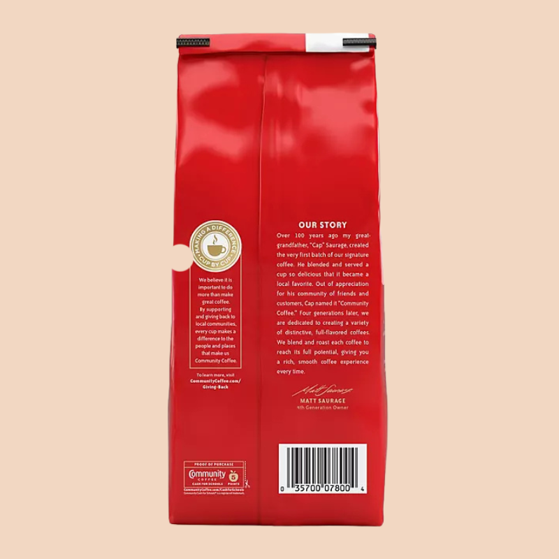 Community Coffee Ground Signature Blend, 40 oz.