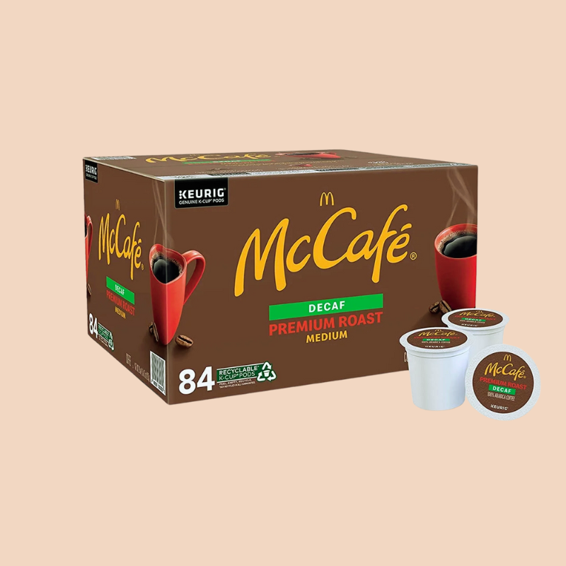 McCafe Decaf Premium Medium Roast K-Cup Coffee Pods, 94 ct.