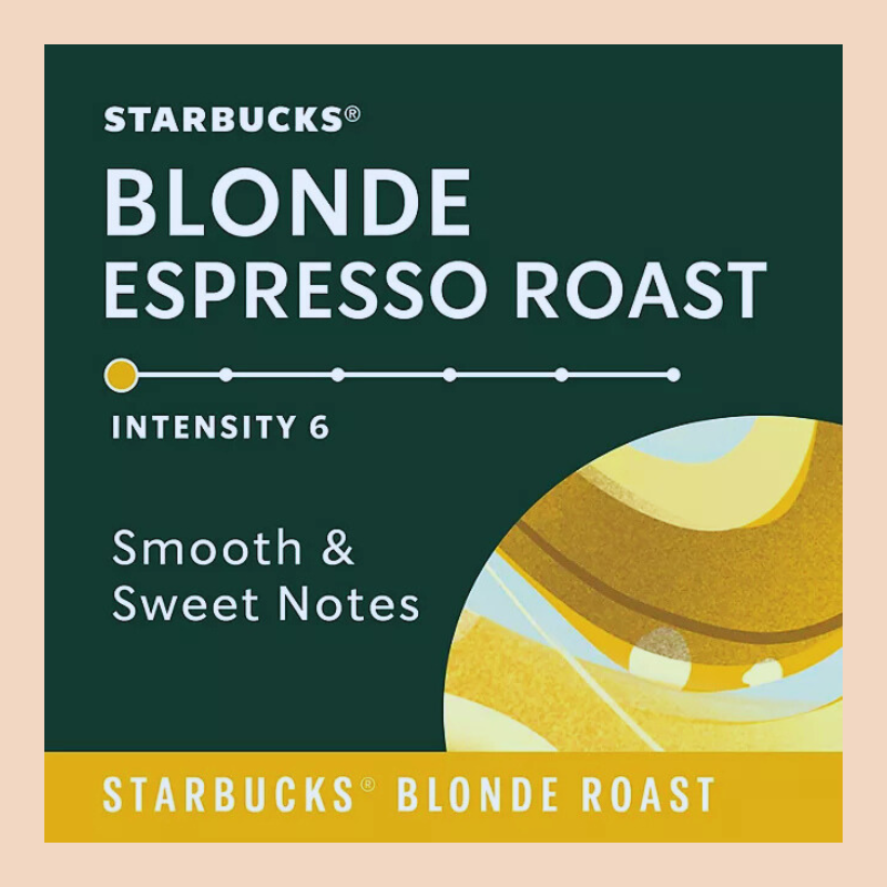 Starbucks by Nespresso Espresso Coffee Pods, Blonde Roast, 60 ct.