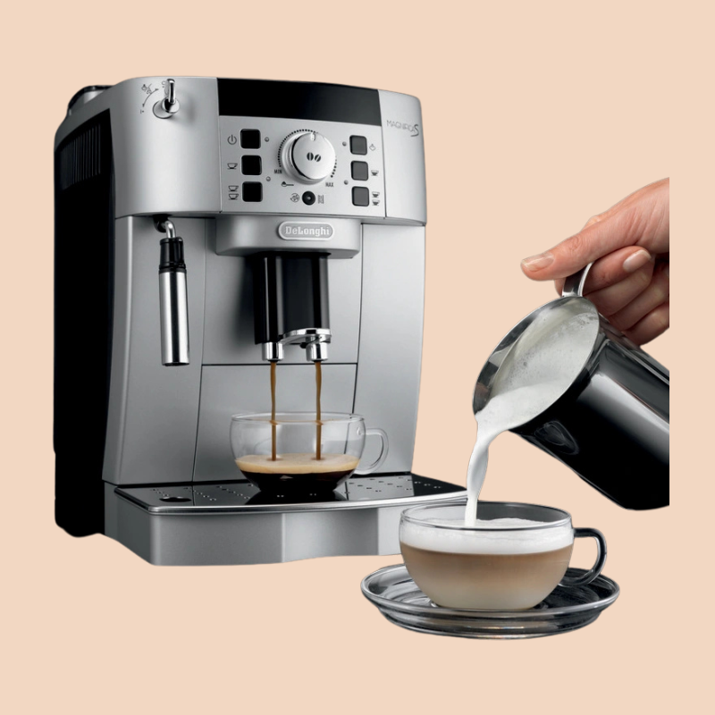 De'Longhi Magnifica XS Fully Automatic Espresso and Cappuccino Machine, ECAM22110SB