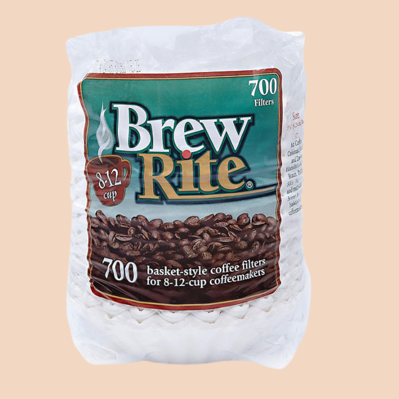 Brew Rite Coffee Filter 8-12 Cups, 700 ct.