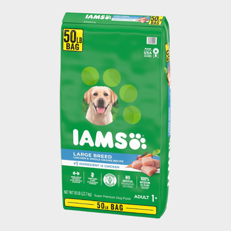 IAMS ProActive Health, Chicken, Adult Large Breed Dry Dog Food, 50 lbs.