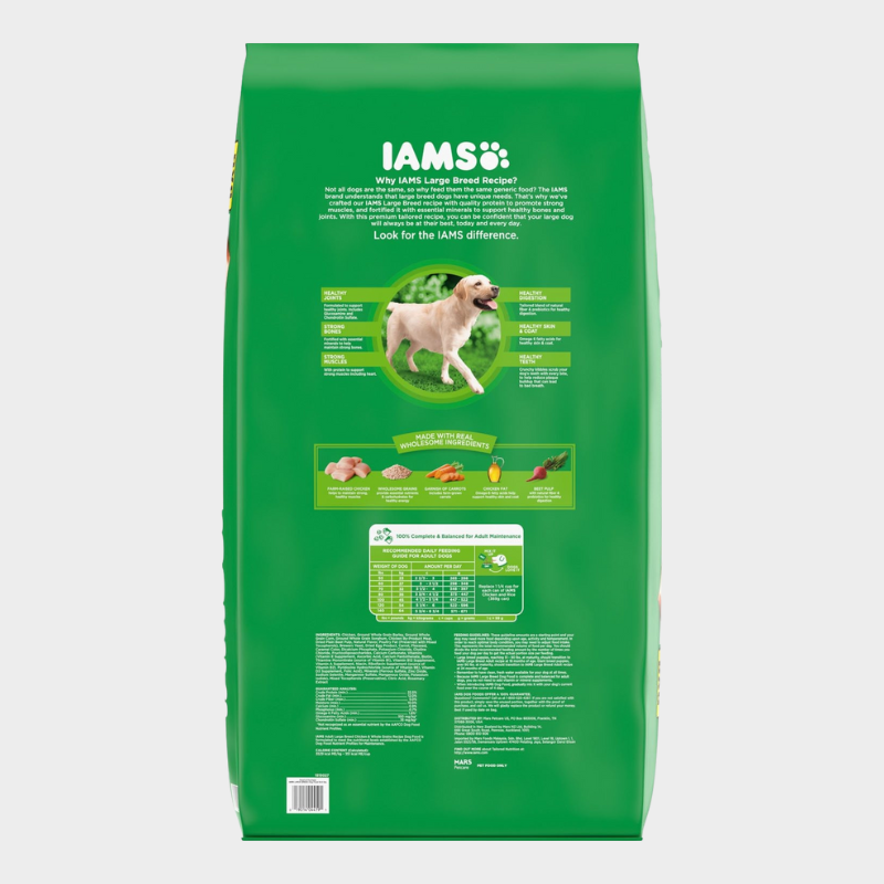IAMS ProActive Health, Chicken, Adult Large Breed Dry Dog Food, 50 lbs.