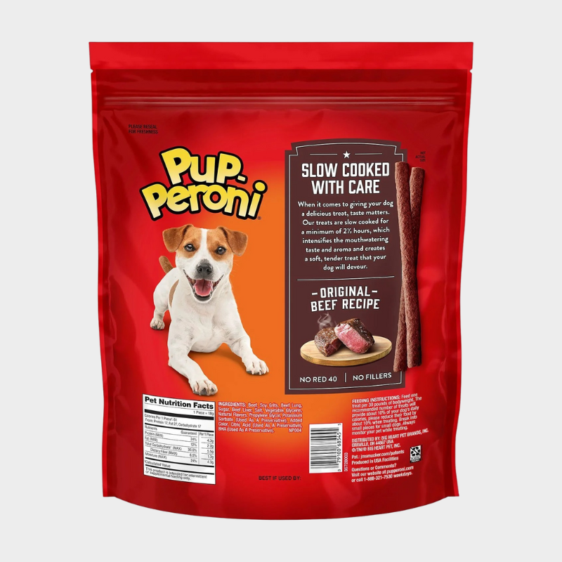 Pup-Peroni Dog Snacks, Original Beef Flavor, 46 oz.