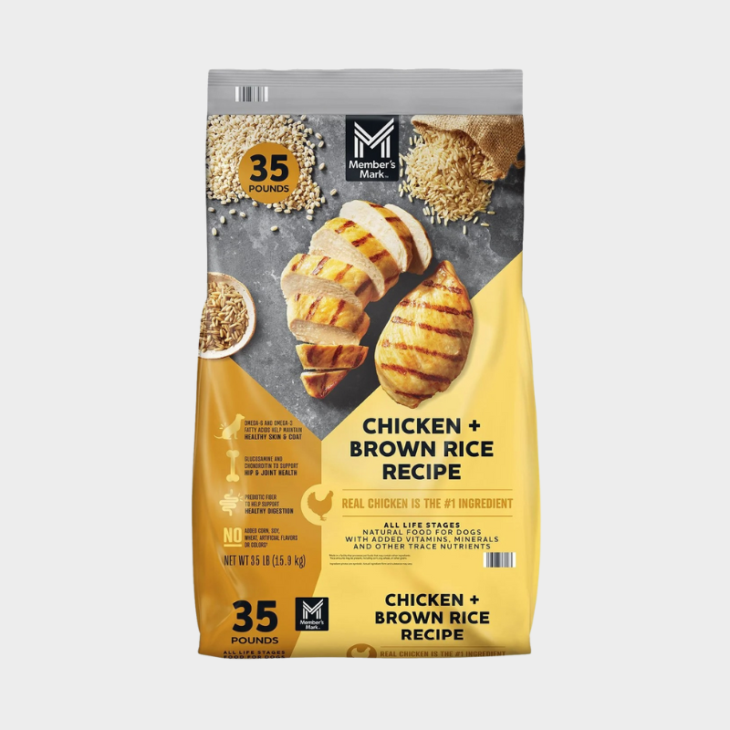 Member's Mark Chicken and Brown Rice Recipe, Dry Dog Food, 35 lbs.