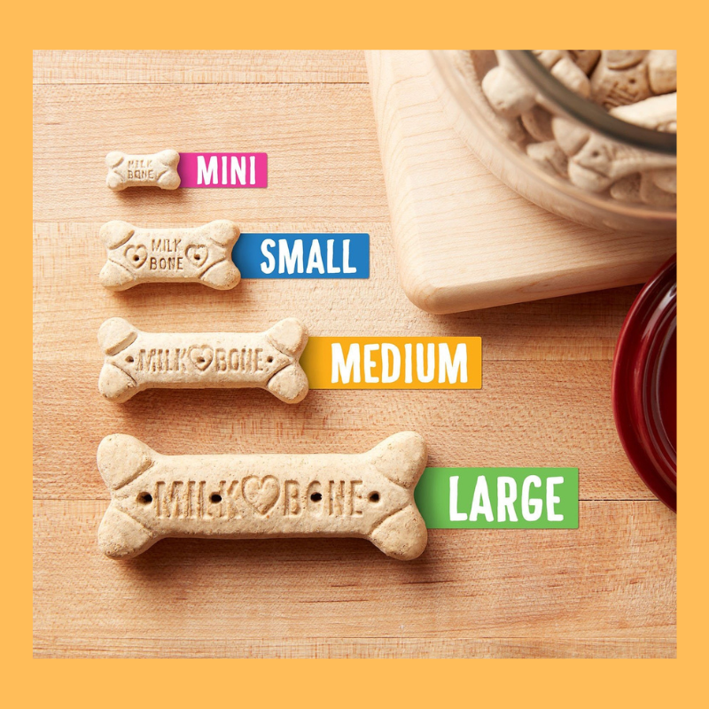 Milk-Bone Original Flavor, Large Crunchy Dog Treat Biscuits, 15 lbs.