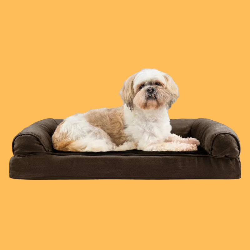 FurHaven Plush & Suede Orthopedic Sofa Dog Bed