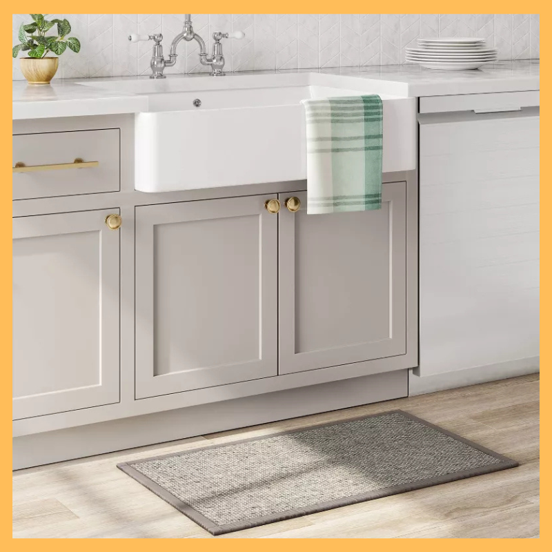 Textured Pet Rug Brown - Threshold