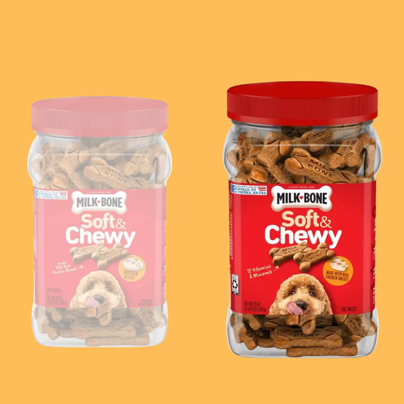 Milk-Bone Soft & Chewy Chicken Flavor Dog Treats