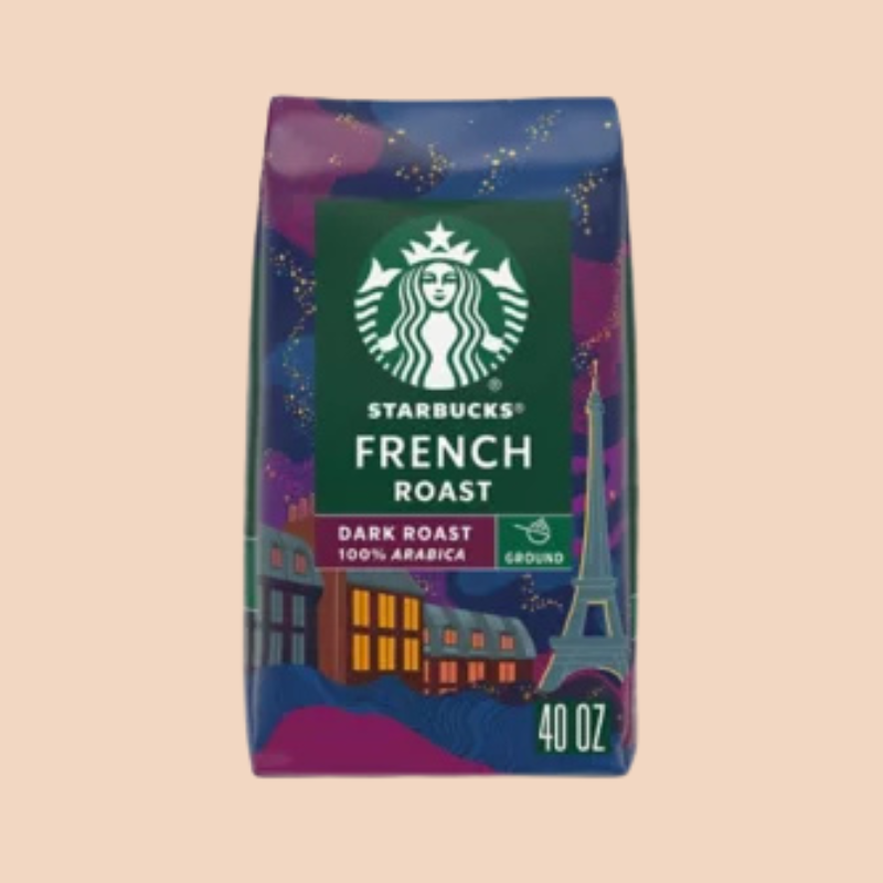 Starbucks Dark French Roast Ground Coffee, 40 oz.
