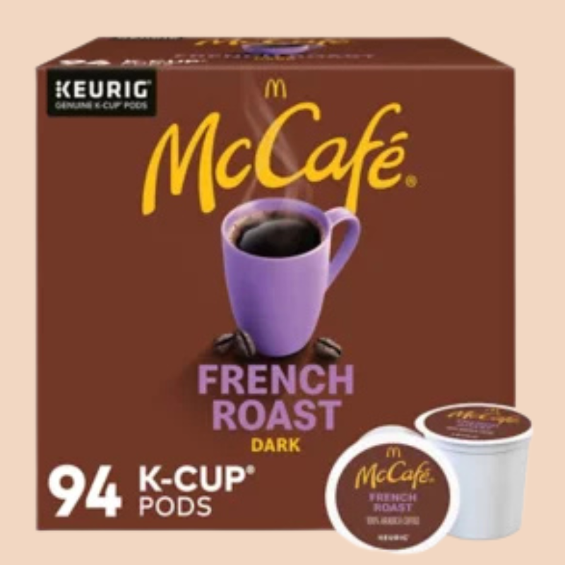 McCafe Dark Roast K-Cup Coffee Pods, French, 94 ct.