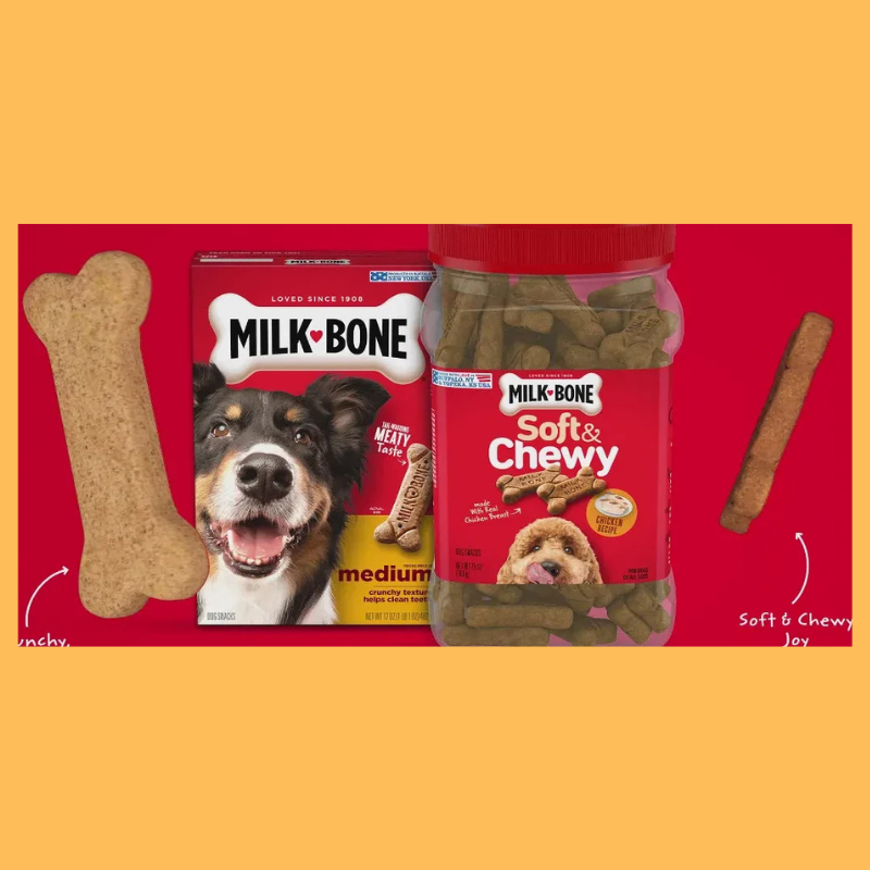 Milk-Bone Soft & Chewy Chicken Flavor Dog Treats