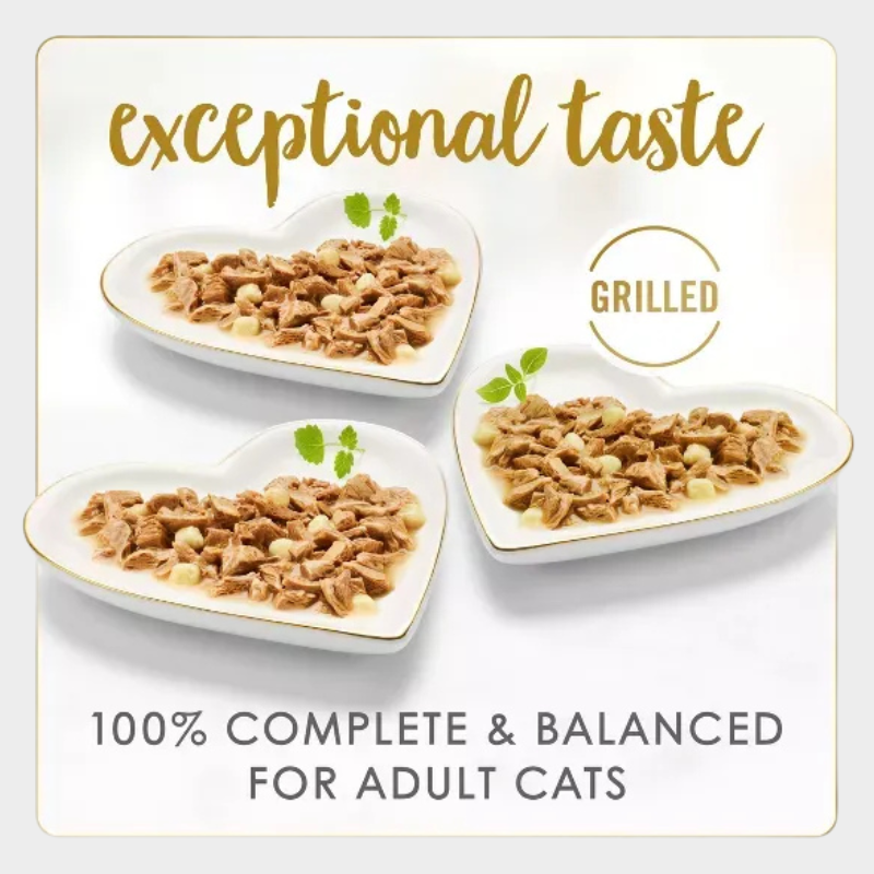 Purina Fancy Feast Gravy Lovers Variety Pack Chicken, Turkey & Beef Flavor Wet Cat Food Cans - 3oz/30ct