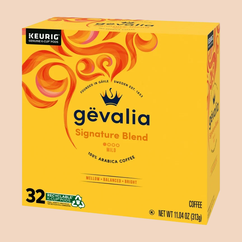 Gevalia Signature Blend Mild Roast K-Cup Coffee Pods 100 ct.
