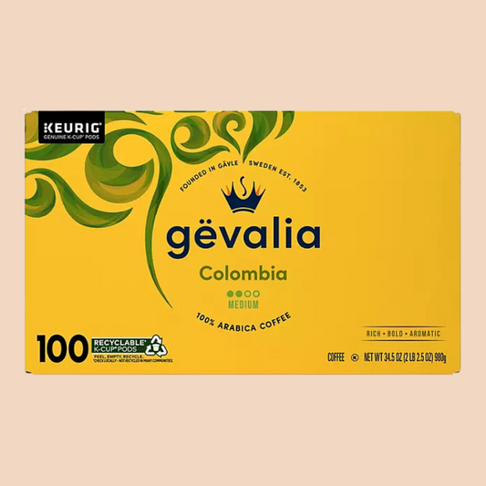 Gevalia Colombia Blend Medium Roast K-Cup Coffee Pods 100 ct.