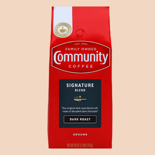 Community Coffee Ground Signature Blend, 40 oz.