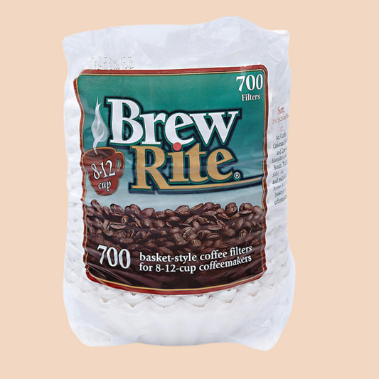 Brew Rite Coffee Filter 8-12 Cups, 700 ct.