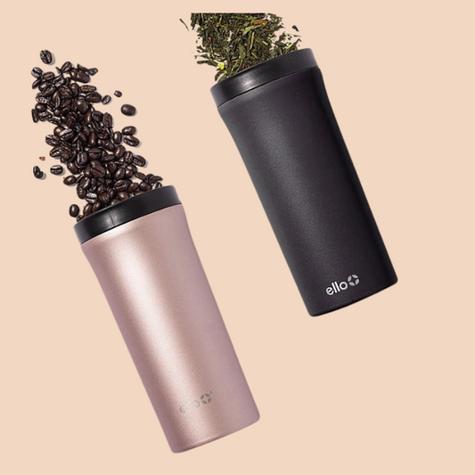 Arabica 14-ounce Stainless Steel Travel Tumbler, 2-Pack, Choose Color