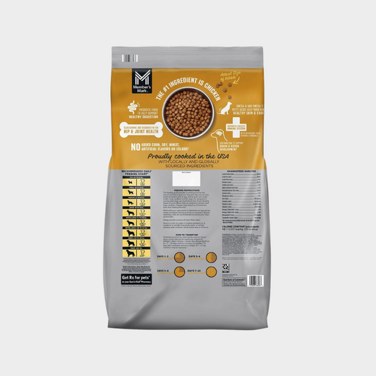Member's Mark Chicken and Brown Rice Recipe, Dry Dog Food, 35 lbs.