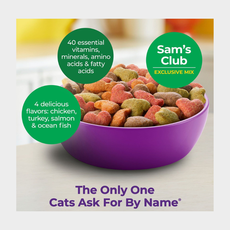 Meow Mix, Original Choice Flavor Adult Dry Cat Food, Heart Healthy & Oral Care Formula, 32 lbs.