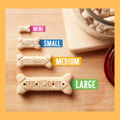 Milk-Bone Original Flavor, Large Crunchy Dog Treat Biscuits, 15 lbs.