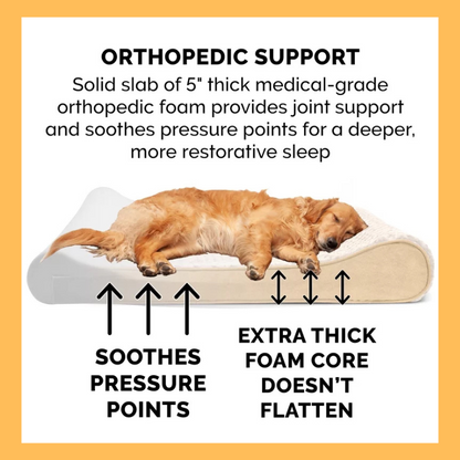 FurHaven Ultra Plush Luxe Lounger Orthopedic Dog Bed