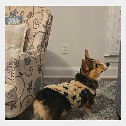 Trees and Wildlife Faux Shearling Dog and Cat Jacket - Wondershop™
