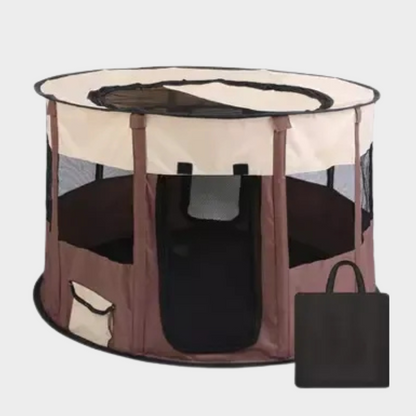 The Lakeside Collection Portable Foldable Pet Playpen