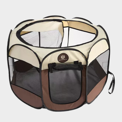 The Lakeside Collection Portable Foldable Pet Playpen