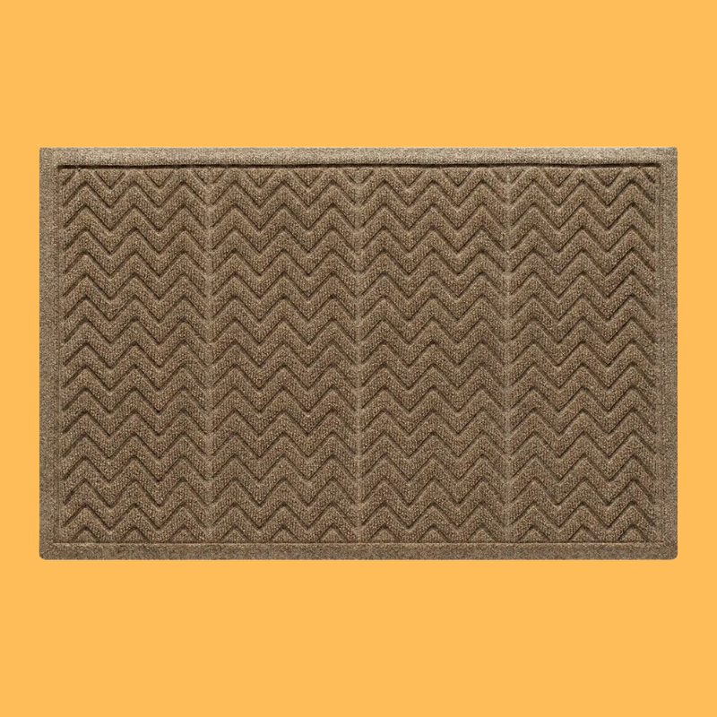 Bungalow Flooring 2'x3' WaterHog Chevron Indoor/Outdoor Doormat