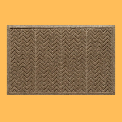 Bungalow Flooring 2'x3' WaterHog Chevron Indoor/Outdoor Doormat
