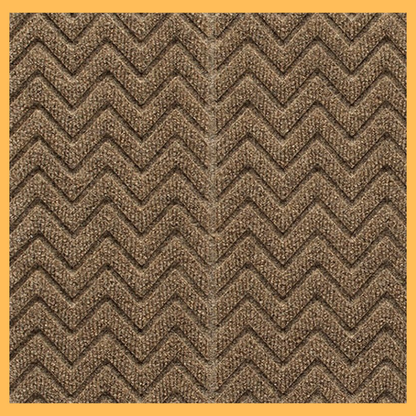 Bungalow Flooring 2'x3' WaterHog Chevron Indoor/Outdoor Doormat