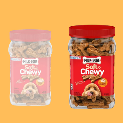 Milk-Bone Soft & Chewy Chicken Flavor Dog Treats