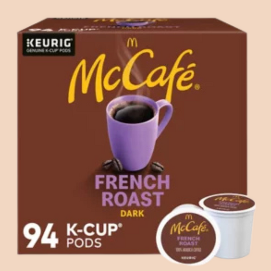 McCafe Dark Roast K-Cup Coffee Pods, French, 94 ct.