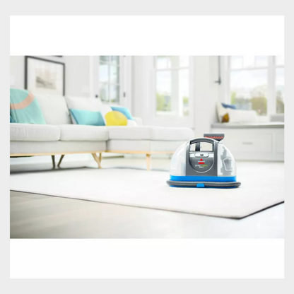 BISSELL Little Green Portable Carpet Cleaner: Electric Floor Care Appliance, 48 oz Tank, 15 ft Cord, Blue