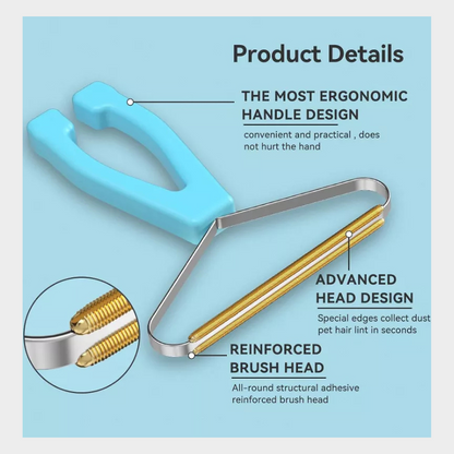 Pro Pet Hair Remover Kit - 2 Piece Set