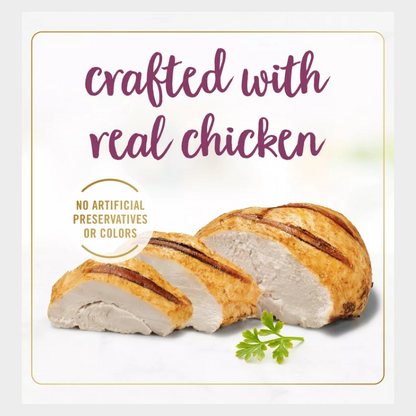 Purina Fancy Feast Grilled Chicken Flavor Feast in Gravy Wet Cat Food Cans - 3oz/12ct Pack