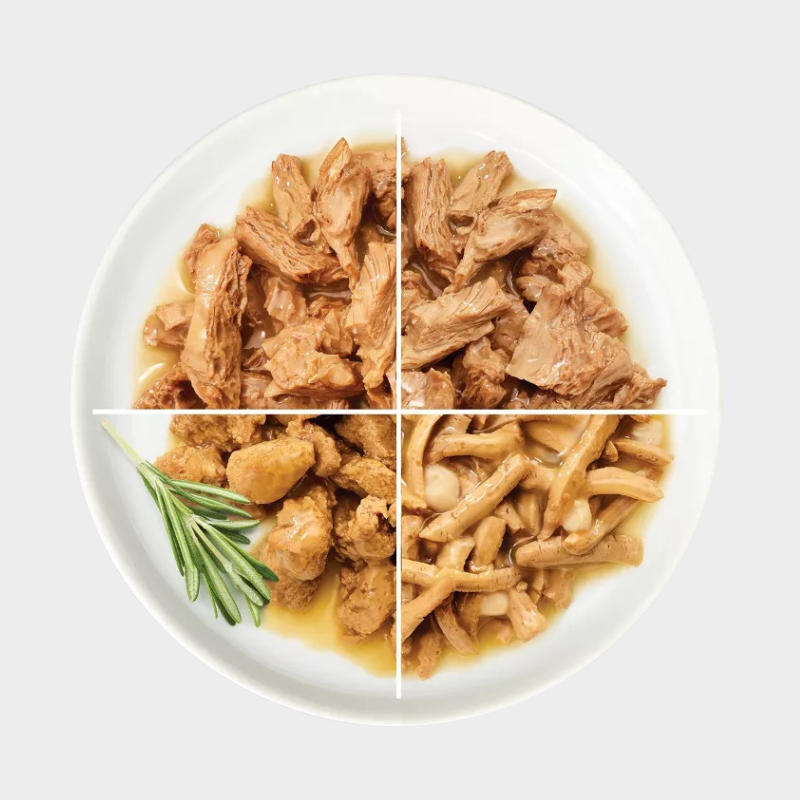 Purina Friskies Shreds, Meaty Bits & Prime Filets with Chicken, Turkey and Cheese Flavor Wet Cat Food - 5.5oz/32ct Variety Pack